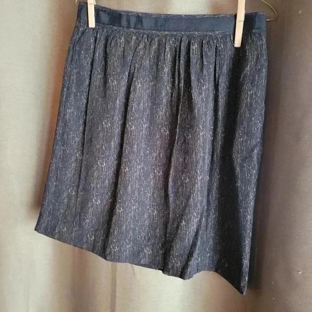 George Mini Skirt in Black & Gold size 12